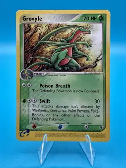 Pokemon TCG 2003 Grovyle 31/109 Ruby & Sapphire Uncommon HP - Image 1