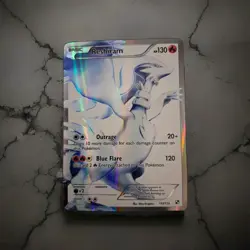 POKEMON TCG Reshiram (113 Full Art) 113/114 Black & White Holo - MP - Image 1