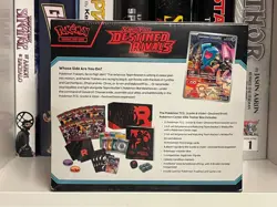 New Sealed Pokemon Center Destined Rivals Elite Trainer Box With Protective Case - Image 4