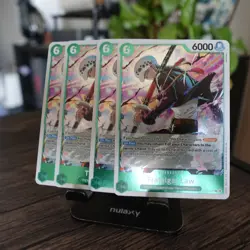 One Piece TCG English OP13-031 Trafalgar Law R Foil - Image 1