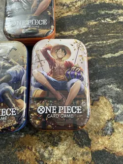 ONE PIECE Mini Tins Set Volume 2 OP13 Booster Packs Factory Sealed New - Image 2