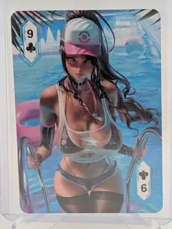 Rosa Pokemon Waifu Cards Goddess Story Bikini Doujin Anime girl CCG Waifu Cards - Image 4