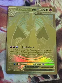Pokemon TCG Charizard EX Mega Charizard x EX Mega Charizard Y EX Cards - Image 2