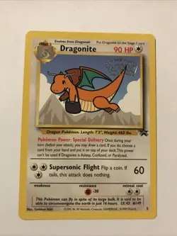Pokemon TCG Dragonite Black Star Promo Card #5 - Image 1
