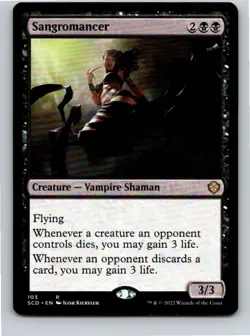 Magic the Gathering Sangromancer Starter Commander Decks MTG Free Shipping! - Image 1
