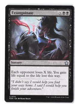 Exsanguinate #173 Foundations NM - Image 1