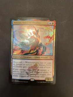 Veyran, Voice of Duality Magic The Gathering LP Foil - Image 1