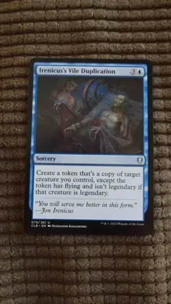 Magic: the Gathering / MtG Irenicus's Vile Duplication x1 Baldur's Gate - Image 1