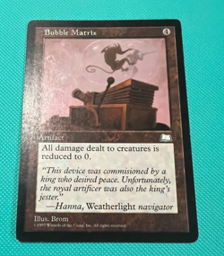 Bubble Matrix - Weatherlight - MTG - Magic the Gathering - Image 1