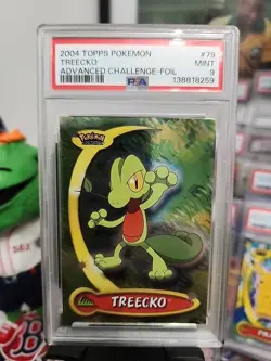 Pokemon Card - Treecko #79 - Advanced Challenge Foil- Topps - Image 1