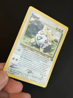 Pokemon TCG Togepi 30/53 Wotc Promo Black Star NM - Image 3