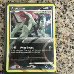 Pokemon TCG Arceus Arceus AR1 Holo Holo Rare | NM - Image 1