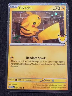 Pikachu (Pokemon Day 2026) 051/162 Miscellaneous Cards & Products Holo - Image 1