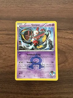 Pokemon TCG Team Aqua's Seviper 9/34 Double Crisis Normal LP - Image 1