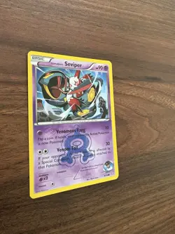 Pokemon TCG Team Aqua's Seviper 9/34 Double Crisis Normal LP - Image 3