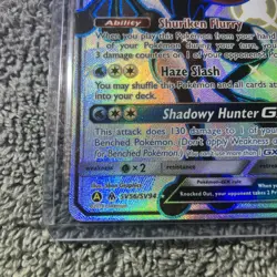 Greninja GX SV56/SV94 Hidden Fates: Shiny Vault Holo Rare Pokemon Card - Image 2