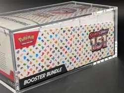 Pokemon 151 SV3.5 Booster Bundle Display Factory Sealed Case W/Acrylic Case - Image 4