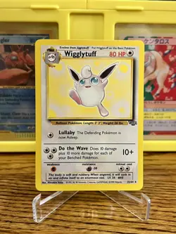 Pokemon TCG Jungle Wigglytuff 32/64 NEAR MINT Vintage 1999 - Image 1