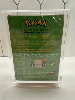 SEALED Wizards of the Coast Pokemon Grass Chopper Theme Deck Base Set 2 - Image 2