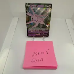 Pokemon Tcg Espeon V Pokemon Prize Pack Series 1 Promo Stamped - Image 2