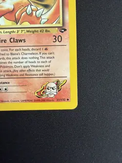 Blaine's Charmeleon 31/132 Gym Challenge Regular Uncommon Pokemon MP - Image 5