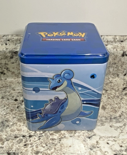 Pokemon TCG 2022 Water Type Stacking Collector Tin - NEW & SEALED - Image 1