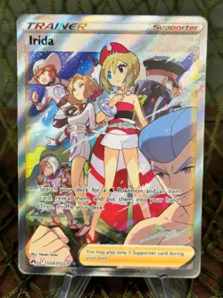 IRIDA ~ Pokemon TCG: CROWN ZENITH ~ GG63 FULL ART TRAINER - Image 1