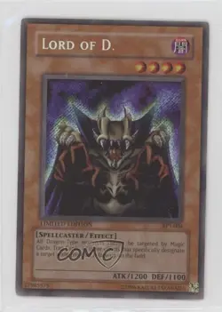 Lord of D YuGiOh Collectors Tin Promo #BPT-004 2002 - Image 1