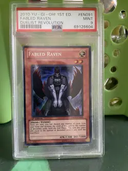 Konami Yu-Gi-Oh! Fabled Raven Secret Rare 1st Ed DREV-EN091 Tuner 1300/1000 - Image 1
