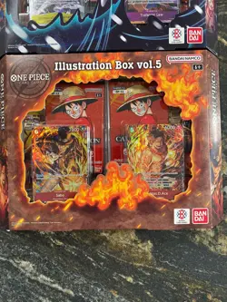 One Piece Illustration Box Vol 5 + Vol 6 Lot Set Of 2 Sealed QTY PRB-02 OP-13 B - Image 2