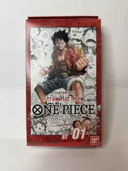 One Piece TCG Starter Deck ST-01 Straw Hat Crew English Edition - Image 1