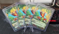 Disney Lorcana - Kuzco - Temperamental Emperor 8 - Non Foil Near Mint Promo X4 - Image 1