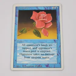 MTG Mana Short Magic the Gathering (67/306) Revised Edition LP Card Blue Instant - Image 1