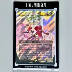 Terra, Herald of Hope M 0212 Borderless SURGE Foil Final Fantasy MtG Collectors - Image 1