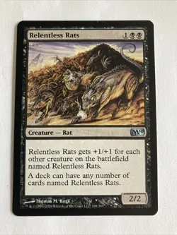 Relentless Rats M10 MTG LP - Image 1