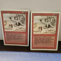MTG Revised (3rd) Edition (1994): Rock Hydra (Rare)-Creature-2 cards - Image 1