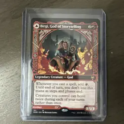Birgi, God of Storytelling (Showcase) Kaldheim Regular - Image 1