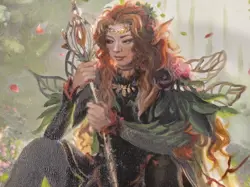 Magic the Gathering MTG Original art Repaint Yenna, Redtooth Regent WOE - Image 3