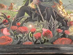 Magic the Gathering MTG Original art Repaint Yenna, Redtooth Regent WOE - Image 5