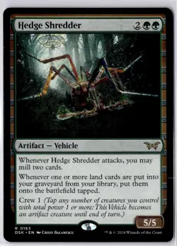 Hedge Shredder Duskmourn: House of Horror Regular NM R 0183 - Image 1