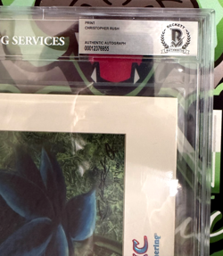 Sealed Christopher Rush Signed Black Lotus Artist Proof /100 & Authenticated BGS - Image 4