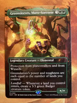 MTG Borderless Greensleeves, Maro-Sorcerer SLD: X Play-Doh: Squishful Thinking - Image 1