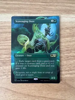 1x Scavenging Ooze, Foil Borderless, Core Set 2021, Magic MTG NM - Image 1