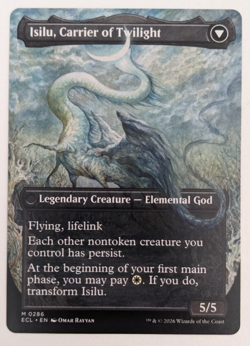 Eirdu, Carrier of Dawn | Isilu (286) Borderless, Lorwyn Eclipsed ECL, Magic MtG! - Image 2