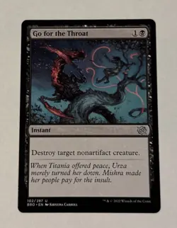 MTG Go For The Throat - The Brothers’ War LP - Image 1