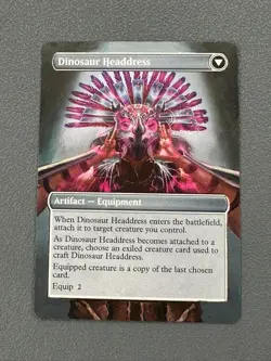 Paleontologists Pick-Axe MTG The Lost Caverns of Ixalan Hand Painted Altered Art - Image 5