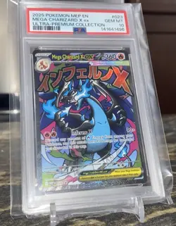 PSA 10 2025 Pokemon #023 Mega Charizard X Ex UPC Black Star Promo GEM MT - Image 3