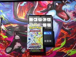 VERY HEAVY! GOD PACKUUU 22.42g Prismatic Evolutions Pokemon TCG Booster (SEALED) - Image 1