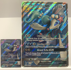 Primarina GX SM39 Jumbo and Regular | Pokemon TCG Sun moon Black star Promo NM - Image 1