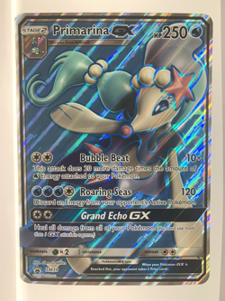 Primarina GX SM39 Jumbo and Regular | Pokemon TCG Sun moon Black star Promo NM - Image 4